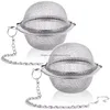 Tea Strainers Stainless Steel Infuser Teapot Tray Spice Strainer Herbal Filter Teaware Accessories Kitchen Tools Drop Delivery Home Dhmue