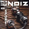 Spinning Top Lautie NOIZ Spore Pendant Fingertip Gyro Fidget Spinner AntiStress Trendy Decompression Toy Colar EDC 230616