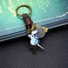 Nyckelringar ihåliga riddare Keychain Bone Nail the Pale King Figure Keyring For Men Game Accessories Car Key Ring Llaveros