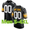 Troy Polamalu Hines Ward Jerome Bettis Franco Harris Justin Fields Russell Wilson Joey Porter Jr. T.J. Watt George Pickens Patrick Queen Najee Harris Football Jersey