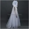 Theme Costume Women Tle Cloak Halloween Costumes Cosplay Party Hooded Witch Capes Drop Delivery Apparel Dhqhn