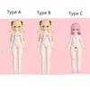 Dolls 14 Doll's Body Part Soft PVC 45 cm Altura Accesorios de muñecas Conjuntas Medio vestido de piel blanca Toy 230616