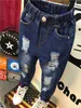 Jeans enfants garçons vêtements de mode pantalons déchirés Denim vêtements enfants bébé garçon Cowboy pantalons longs AS22 230616