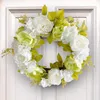 Decoratieve bloemen Milieuvriendelijke hangende deurkrans Pography Props Exquisite Holiday Party Home