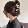 Grampos de cabelo geométricos da moda para mulheres Grampos vintage Tiara de caranguejo Alfinete de cabelo para meninas Acessórios de cabelo Acessórios para a cabeça