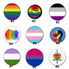 27 Stil Gurur Gökkuşağı Broşes Yumruk Kalp Aşk Bayrak Dudakları Broşlar Özel LGBT Rozeti Eşcinsel Lezbiyenler Arkadaşları Broş Pimleri