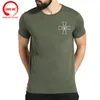 T-shirt da uomo Ucraina Zelensky Camicia da uomo T-shirt da allenamento tattica dell'esercito militare T-shirt con stemma ucraino Logo Boy Gift Cotton
