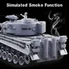 Другие игрушки RC Tank S Имитация пули дым инфракрасной дистанционное управление военная модель вибрирующая отдача звук