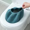 Housses de siège de toilette universel doux Closestool tapis hiver chaud couverture Est coussin 2023 1 pièces tampon de couvercle lavable