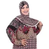 Etnische Kleding Blind Box Jurk Willekeurig sturen Moslim Jurk Hijab Ramadan Set Arabische Dubai Hoofddoek Lange Gewaad Islamitische Partij Jurk Calico Gewaad 230616