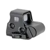 Tactical 556 Red and Green Dot Scope Holographic Reflex Sight Hunting Riflescope Gun Optique avec Weaver intégré 5/8" 20mm Montage détachable rapide