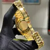 Mężczyźni Watch 40 mm 18K Gold Gold Gold Ruch Automatyczna męska bransoletka zegarki 228238 Wodoodporna fabryka BP