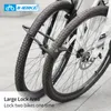 Cykellås Inbike Anti Stöld Bicycle Lock Anti-Shear på 12 ton Hydraulisk skärare Cykellås Motorcykellås Elektrisk cykelkedjelås D908 230616