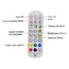 24Key DC 5V 12V 24V Dream Color RGB Infraröd styrenhet Bluetooth App Remote Control för WS2812B WS2811 AMBIENT LED Strip Lights