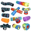 Jouets pour chat arc-en-ciel chat tunnel jouet fournitures pour animaux de compagnie Tee piste coloré pliable canal chaton furets hérisson interactif Kitty accessoires 230617