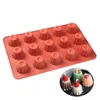 Moules de cuisson Canele Moule Silicone Canneles Rectangulaire Spirale Donuts Rond Plat Amour Coeur Forme Gâteau Pan Pour Pâtisserie 230616