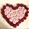 Dried Flowers 100PCS High Quality Silk Roses Head Christmas Decorations for Home Garden Rose Wedding Bridal Clearance Artificial