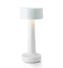 Night Lights Bar Table Lamp Simple Metal Housing LED Bulb Rechargeable Battery Operated Desk