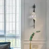 Kroonluchters Moderne Slaapkamer Kristallen Wandlampen Luxe Woonkamer Decoratie Goud Zwart Blaker Cristal Hal Armaturen