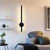 Vägglampa LED inomhus 16W 31W 24W 32W AC85-265V Modern minimalistisk linje med hög ljusstyrka belysningskälla