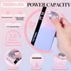 Nail Art Equipment 35000RPM Recarregável Unha Drill Manicure Machine Com Modo Pause Nail Salon Equipment Nail Gel Cutting Remove Nail Sander 230616