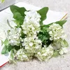 Bouquet de fleurs séchées, œillets, accessoires de décoration de maison, de noël, plantes artificielles décoratives de mariage