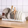 キッチン引き出し用のフックポットとパンオーガナイザーラックキャビネット拡張可能な蓋ホルダーカッティングボード調理器具