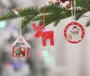 Yeni 12pcs/Kutu Navidad Noel Ağacı Dekorasyonları Yeni Yıl DIY Zanaat Ahşap Süsler Ev için Noel Süslemeleri Noel Noel Hediye