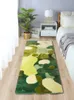 Carpet 3D Stereo Moss Area Rug for Living Room Green Moss Carpet Bedroom Bedside Floor Mat Anti-slip Modern Shaggy Rugs Home Decor 230616