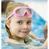 Gafas de silicona suave Marco grande Visión amplia Niños Gafas de natación Antiniebla UV Ajustable Niños 314Y Niño Niña Piscina Gafas de natación 230617