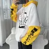 Heren Truien Tokyo Revengers Anime Harajuku Rindou Haitani Liep Manga Cool Mannen Herfst Winter Oversized Patchwork Sweatshirts