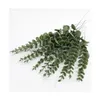 Fleurs décoratives Couronnes Faux Plante Verdure Mariage Pour Vase Pièce Maîtresse Real Touch Eucalyptus Artificiel Décor À La Maison Tiges Leav Dhjvx