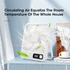 Ventiladores elétricos Mesa pequena 7H Timing Mesa silenciosa USB recarregável forte velocidade de fluxo de ar poderoso escritório de vento