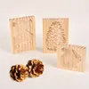 Backformen aus Holz, Keksform, Lebkuchenpresse, 3D-Kuchenprägung, Rosenblume, Bäckerei-Gadgets 230616