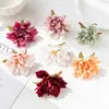 Dried Flowers 20PC Artificial Silk Stamen New Year's Eve Decorations Home Wedding Garden Rose Christmas Garland Brooch