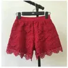 Vrouwen Shorts 8 Kleuren Hollow Lace Shorts Vrouwen broek Zomer Zwarte Shorts Feminino Vrouwen Korte Strand Elastische Hoge Taille Sexy Shorts Re2425 230616