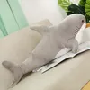 30 cm ny plyschhaj leksaker mjuk fylld djur Ryssland Shark Plush Toys Pillow Cushion Doll Simulation Doll för barn födelsedagspresent