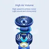 Electric Fans Mini Portable Hand 1200mAh USB Rechargeable Air Outdoor Shopping Travel Electric Speed Ventilator