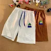 Shorts Masculino Y2K Shorts Para Homens Verão Carta Espuma Estampado Moletom Solto Ginásio Shorts de Basquete Grandes Calças Hip Hop Streetwear XXL 230616