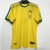 Brazils retro voetbalshirts 1998 2002 Carlos Romario Ronaldinho brasil voetbalshirt 2004 camisa de futebol 1994 2006 1982 RIVALDO ADRIANO 1988 2000 1957 2010