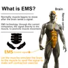 Integrerad fitnessutrustning Muskelstimulator EMS Smart Hip Trainer Wireless Bukbuk Pad Arm Leg Toner Body Shaper Unisex Workout Equiment 230617