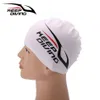 Yüzme Kapakları Dalış Tutmaya Yüzme Erkekleri Kadınlar Uzun Saç Kulak Su geçirmez Yüzme Şapkası Büyük Silikon Dalış Şapkası Yüzme Havuzu 230616
