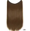 Extensions de cheveux de ligne invisible de 22 pouces longue ligne droite aspect naturel variété de styles disponibles améliorez votre beauté