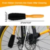 Bike Chains Chain Cleaner Draagbare Fietsen Reinigingsset Fiets Scrubber Borstels Set Wassen Reparatie Tool voor Mountain Road Motorcycle 230617