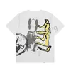 Camisetas masculinas femininas Travis Designer Moda manga curta lazer verão streetwear Algodão Graffiti Moletom Hip Hop tops Roupas Tamanho S-XL