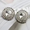 Sparkly Crystal DIY Sewing -knapp runda diamantkläder för skjortabeläggning tröja