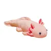 ぬいぐるみ人形45cmかわいいaxolotlぬいぐるみおもちゃの実生活シミュレーション