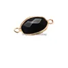 Pendant Necklaces Cut Double Hanging Stone 13X18Mm Accessories Gold Wrapped Oval Quartz Gemstone For Women And Men Jewelry Making Dr Dh2O4