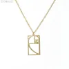 Pendant Necklaces ZUOMASHI Design Science Jewelry Wearable Mathematics- Phi-irrational Ratio Necklace