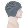 Cycling Caps Ear Protection Winter Hats Stylish Soft Beanie Hat For Men Women Classic Knit Earflap Warm Cap With Ears